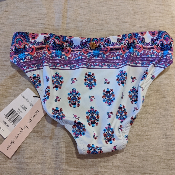 Nanette Lepore Maharaja Bikini sz XS NWT - Picture 7 of 12